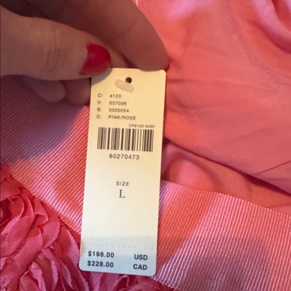 NWT Anthropologie Maeve Floral Appliqué Skirt - Roses Skirt - Size Large - Picture 16 of 16